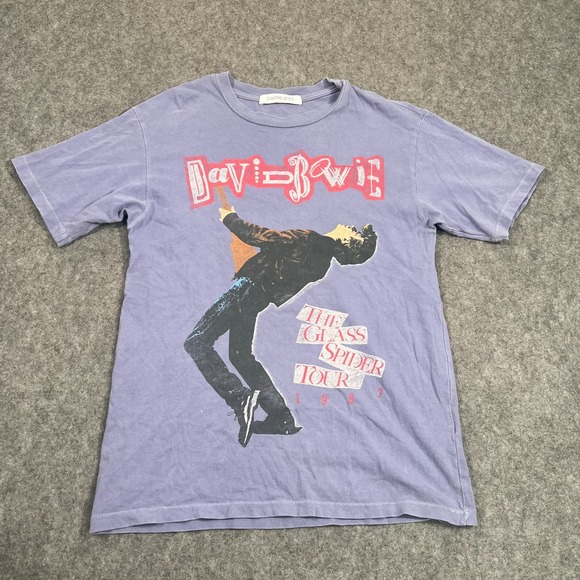 Daydreamer David Bowie The Glass Spider Tour 1987 T-Shirt Women's Size XS - Picture 1 of 5